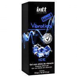 Vibrador líquido Vibration Ice Extra Forte - INTT - Estimula Vibra Excita - 17 g