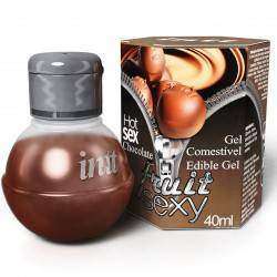 Fruit Sexy Intt Chocolate gel comestivel para sexo oral 40ml - INTT