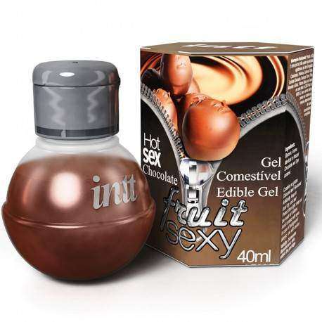 Fruit Sexy Intt Choc gel comestivel para sexo oral 40ml - INTT
