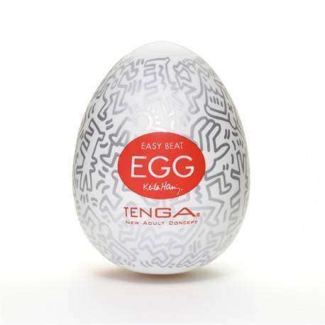 Tenga Egg - CRATER (Ovo masturbador com textura e lubrificante siliconado)