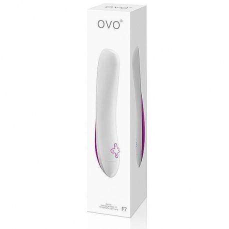 Vibrador luxo F7 - White Violet - OVO LifeStyle
