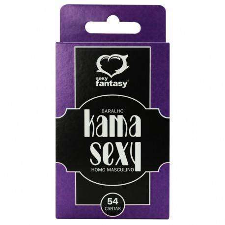 Baralho Kama Sexy 54 cartas Homo Feminino