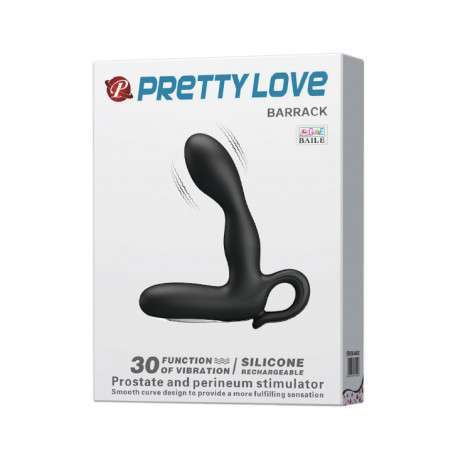 Estimulador de Próstata Pretty Love Barrack - 30 Funções - Pretty Love