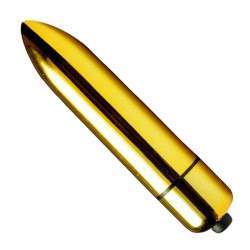 Cápsula Power Bullet Plus - Mini Vibe 10 Vibrações - Dourado