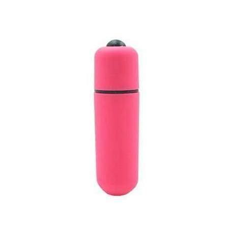Mini Vibrador Bullet SUPER Potente Power (Cápsula) -10 Vibrações Diferentes - SOFT TOUCH - Rosa