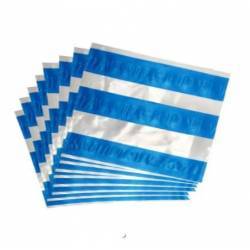 Pacote com 100 Envelopes AWB para Nota Fiscal "Canguru" com 3 faixas adesivas - 15 x 13 cm