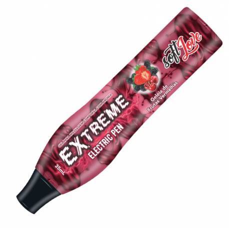 Caneta Comestível Eletric Pen Extreme Frutas Vermelhas 35 ml - Soft Love