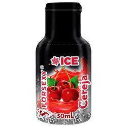 Gel Comestível Sabor Cereja ICE - Excita e Esfria - 30ml For Sexy 