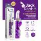 Vibrador Rotativo Golfinho Clássico Jack Rabbit RECARREGÁVEL 36 modos de Vibração