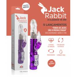 Clássico Vibrador Jack Rabbit Rotativo Patinho 36 modos de Vibração