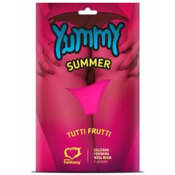 Calcinha Comestível Solúvel Yummy Summer NEON Tutti-Frutti - Sexy Fantasy