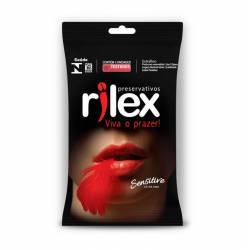  Preservativo Sensitive RILEX - com 3 Unidades