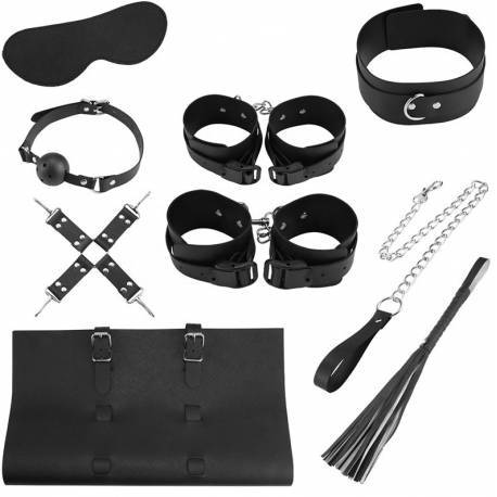 KIT Bondage Sado Fetiche com 7 peças - BDSM Bondage Kits