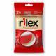 Preservativo RILEX Lubrificado Aroma Melancia 3 unidades