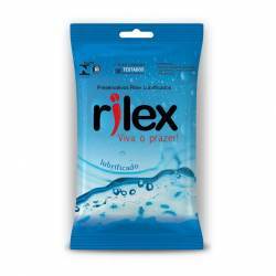 Preservativo RILEX Lubrificado sem Aroma 3 unidades