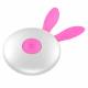 Bullet Mini 12 vibrações Recarregável em Silicone Macio Rosa Controle Remoto - Vibration Egg