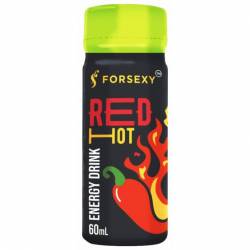 Drink Energético e Afrodisíaco RED HOT - Energético com Pimenta Rabaneiro UNISSEX - 60 ml For Sexy