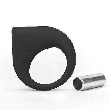 Estimulador Anél Peniano em Silicone - Love Ring Sexy Black