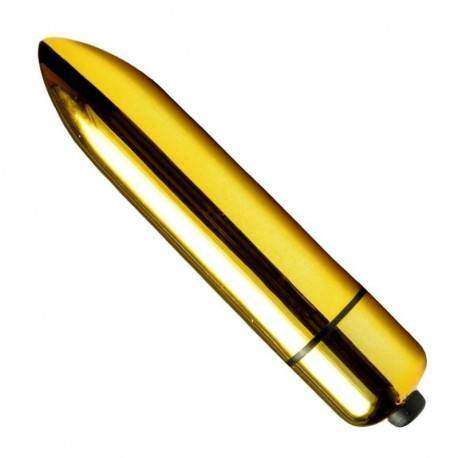 Vibrador pequeno Power Bullet Cápsula RO-80 Bullet - Dourado