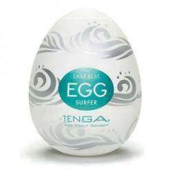 Tenga Egg -SURFER (Ovo masturbador com textura e lubrificante siliconado)