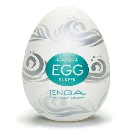 Tenga Egg -SURFER (Ovo masturbador com textura e lubrificante siliconado)