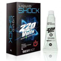 Muito mais eletrizante Liquid Shock 220 Volts - 8 gramas bisnaga