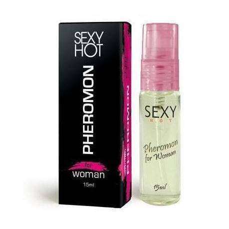 Perfume Pheromon for Woman - Embalagem de vidro 15 ml na caixa