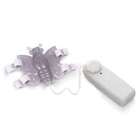 Calcinha Vibratória Mini borboleta mágica transparente