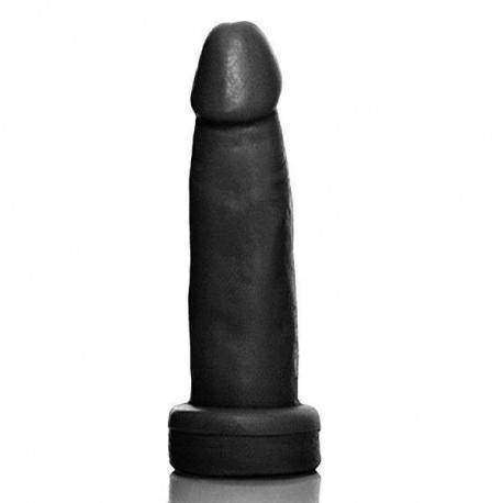 Pênis Realista flexível 6 - 14,5 x 4 cm na cor preto