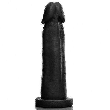 Pênis Realista flexível 8 - 16 x 4 cm na cor preto