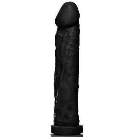 Pênis Realista flexível Gigante - 27,5 x 5,5 cm na cor preto