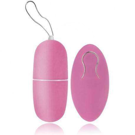 Bullet Egg Vibrador Luxo Controle sem fio 12 Vibrações - Rosa